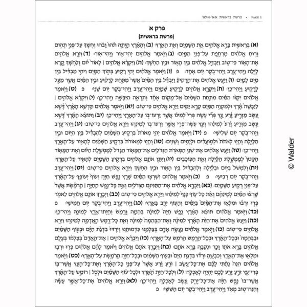 Sefer Bereishis for Shnayim Mikrah