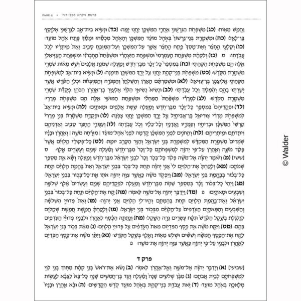Sefer Bamidbar for Shnayim Mikrah