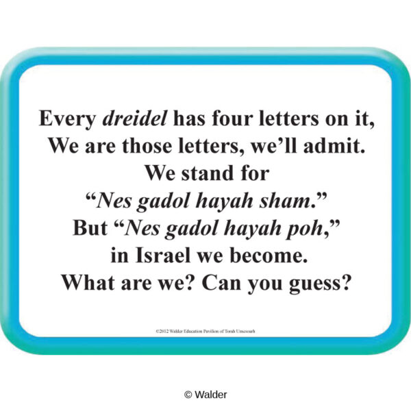 Chanukah Can You Guess