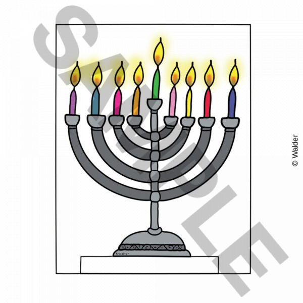 Chanukah Menorah