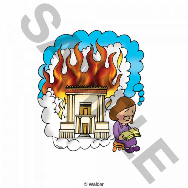 Remembering the Beis Hamikdash Burning