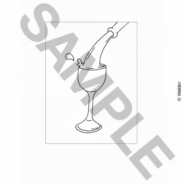 Pouring Kiddush