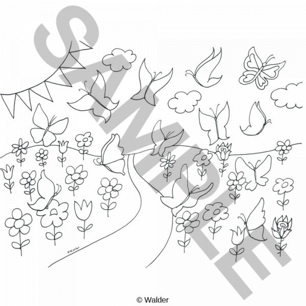Butterflies and Flowers