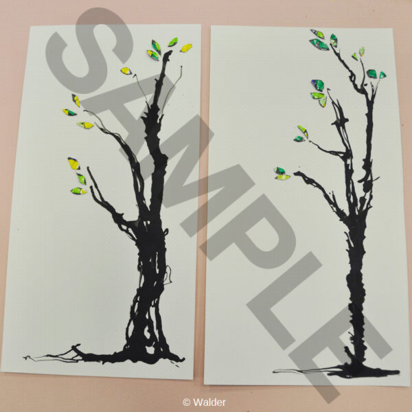 Tu B�shevat Japanese Tree with Eggshell Mosaic