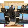 Interactive Hebrew poster of the four seasons, print lettering
